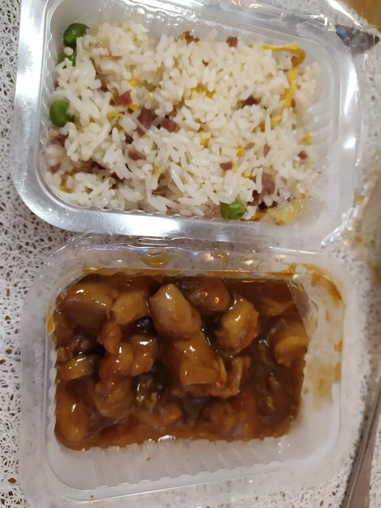 Porc Au Caramel Et Riz Cantonais
